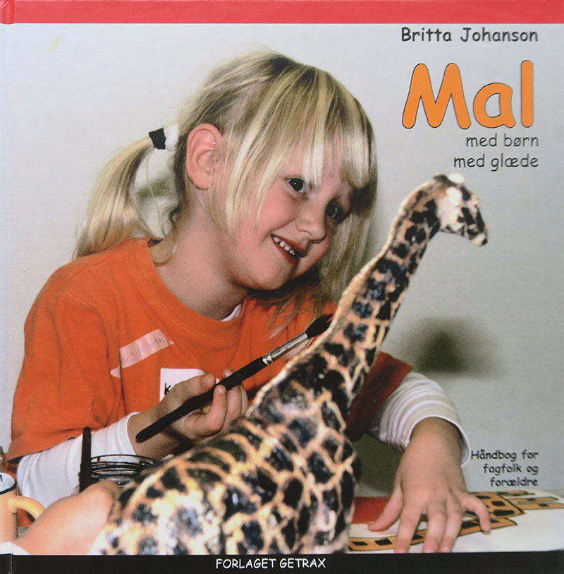 Britta Johanson Mal med børn med glæde